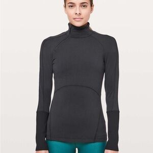 Lululemon Brisk Running 1/2 Zip - Black